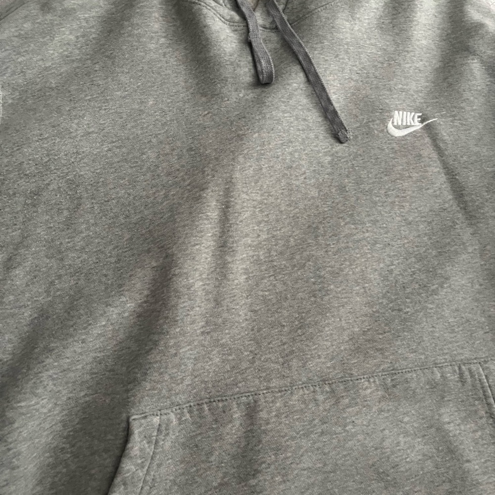 Nike Men's Gray Hoodie size XL